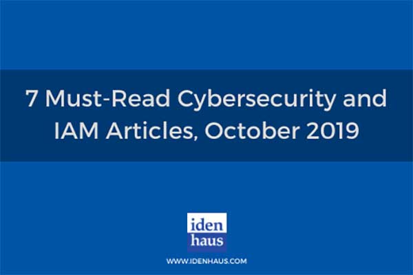 cybersecurity and iam articles