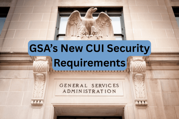 An eagle statue posed over a doorway with General Services Administration on it